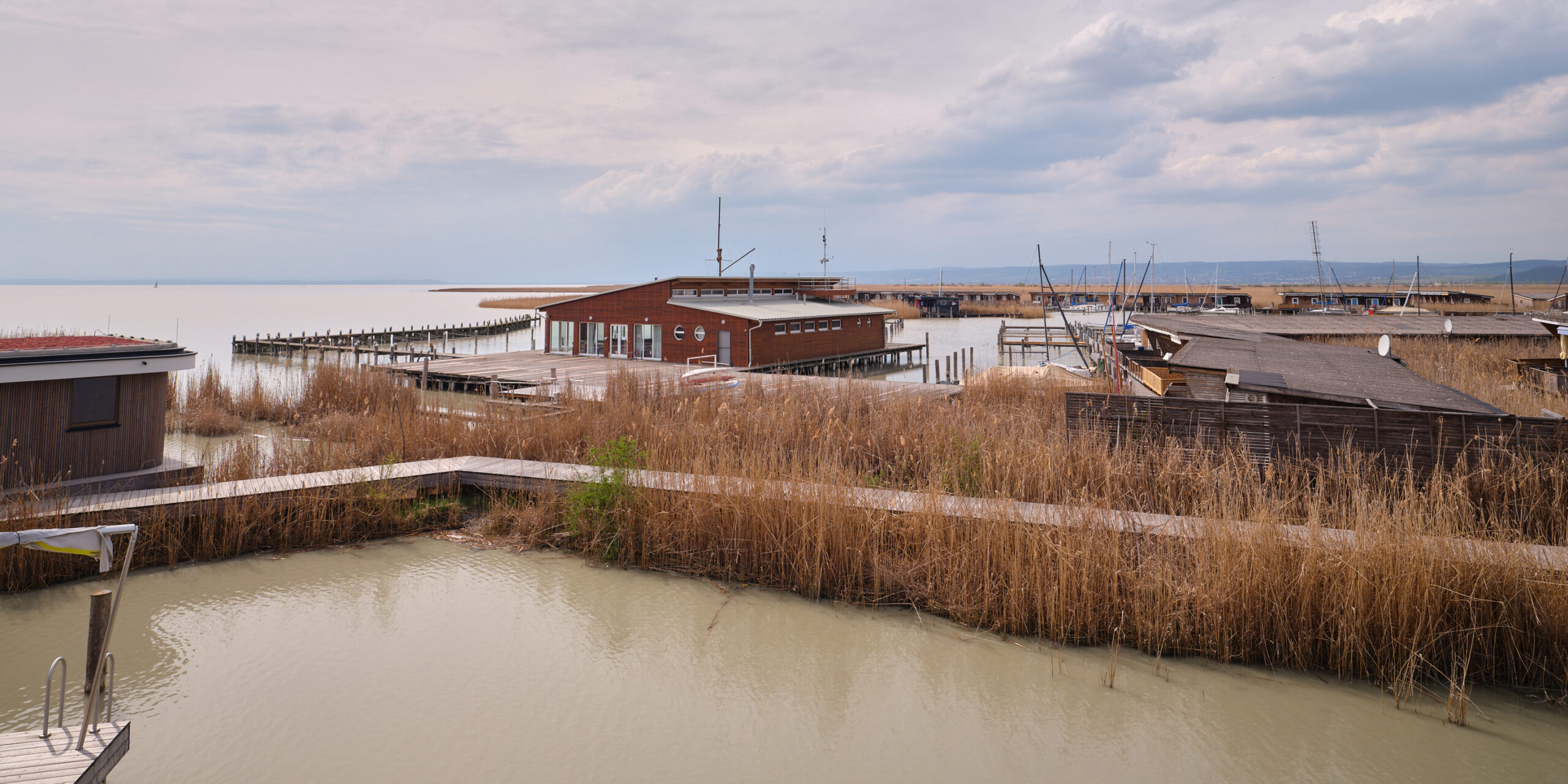 Das Seehaus Blick auf den See