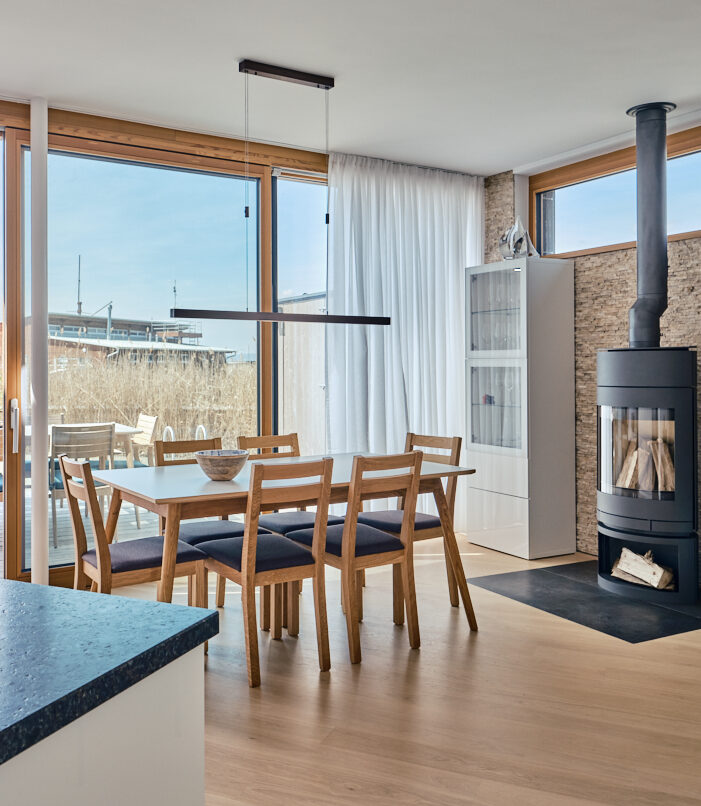 Wohnung See Neusiedl das haus am see kamin